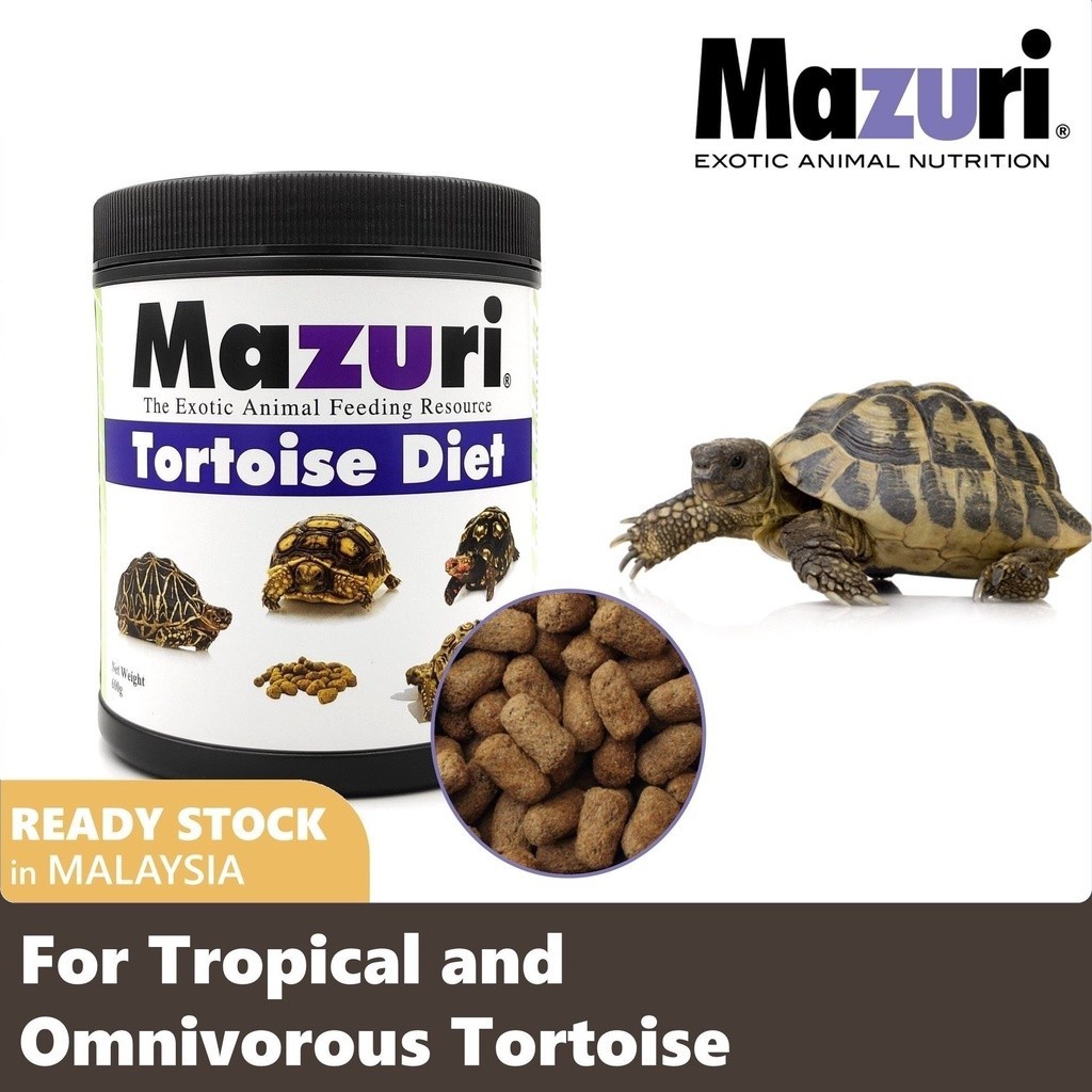 Mazuri Tortoise Diet 600g Tortoise Food Shopee Malaysia