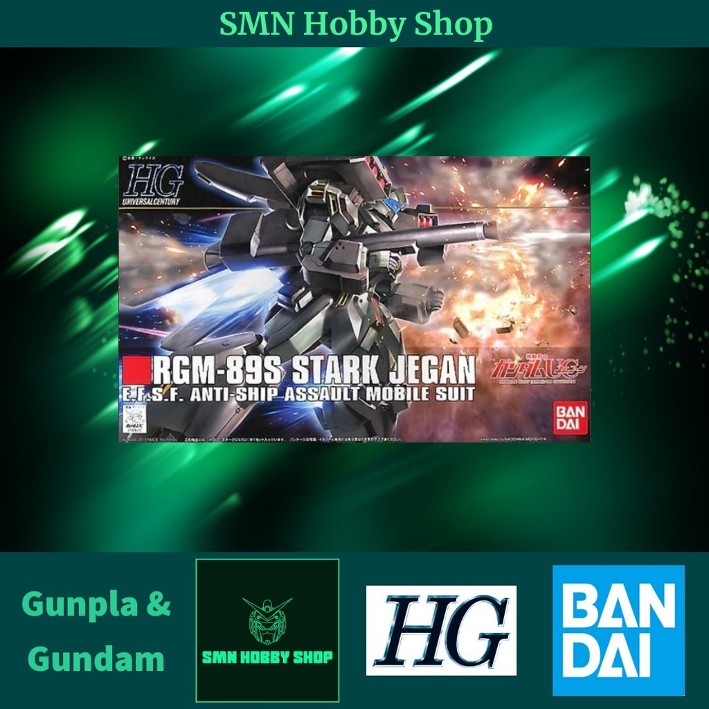 HG 1/144 RGM-89S Stark Jegan 104 Gunpla Gundam Toys Plastic Model Kit ...