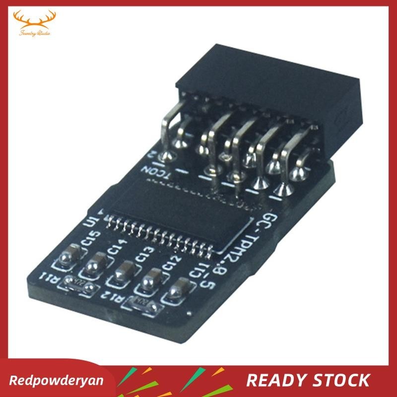 Gintai TPM 2.0 Modul Für Gigabyte Motherboards - SLB9670 Chip Mit 12-Pin Für Windows 11 Upgrade