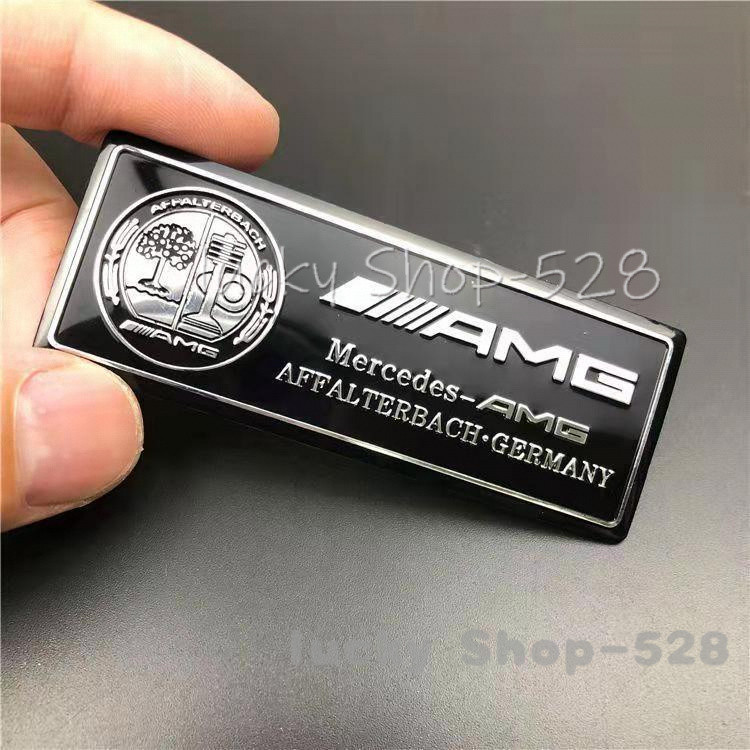 3D Metal Mercedes BENZ AMG E300L GLC260L GLA GLB CLA Emblem Badge Car ...