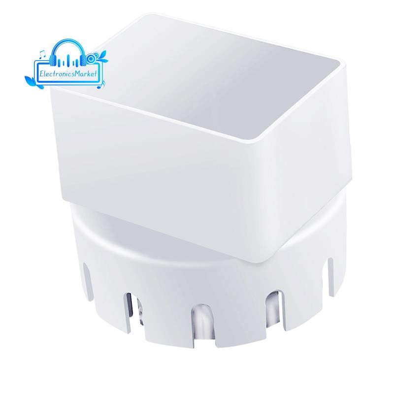 Downspout Adapter (3In X 4In Square Rain Gutter to Drain Pipe Adapter