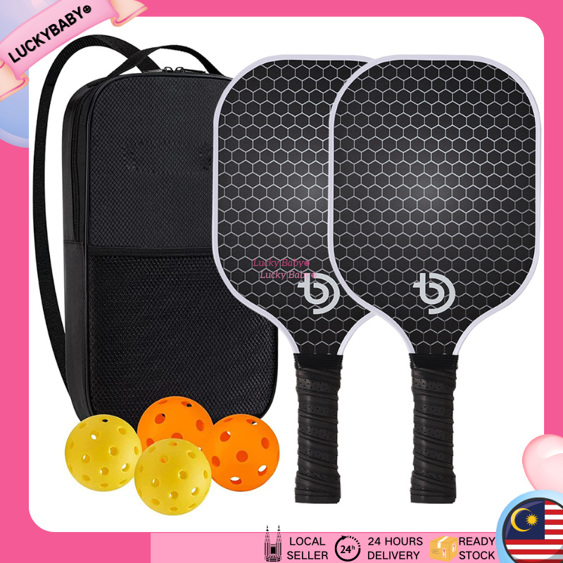 Pickle Ball Paddle Racket Set USAPA Pickleball Racket Approved Carbon ...