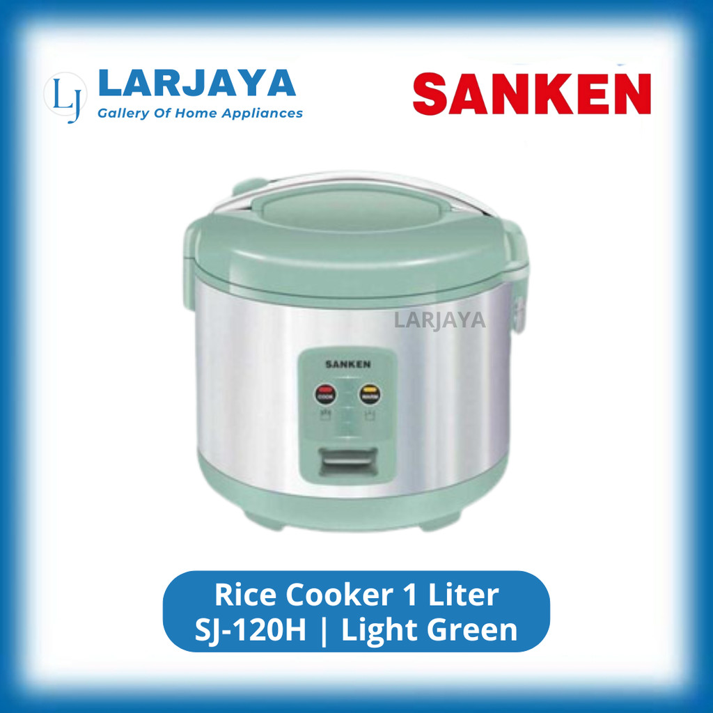 Sanken Rice Cooker SJ-120H-LG Light Green | Shopee Malaysia