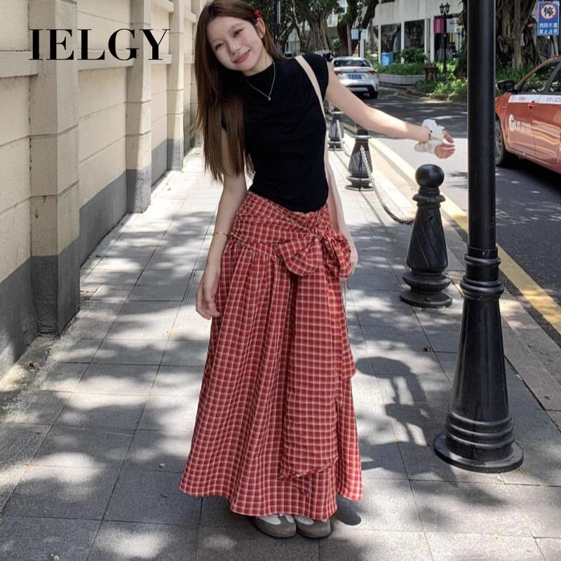 Long plaid skirt 60 best sale