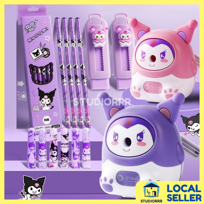 21PCS Pencil Sharpener Creative Pencils Topper Cap Stationery School ...