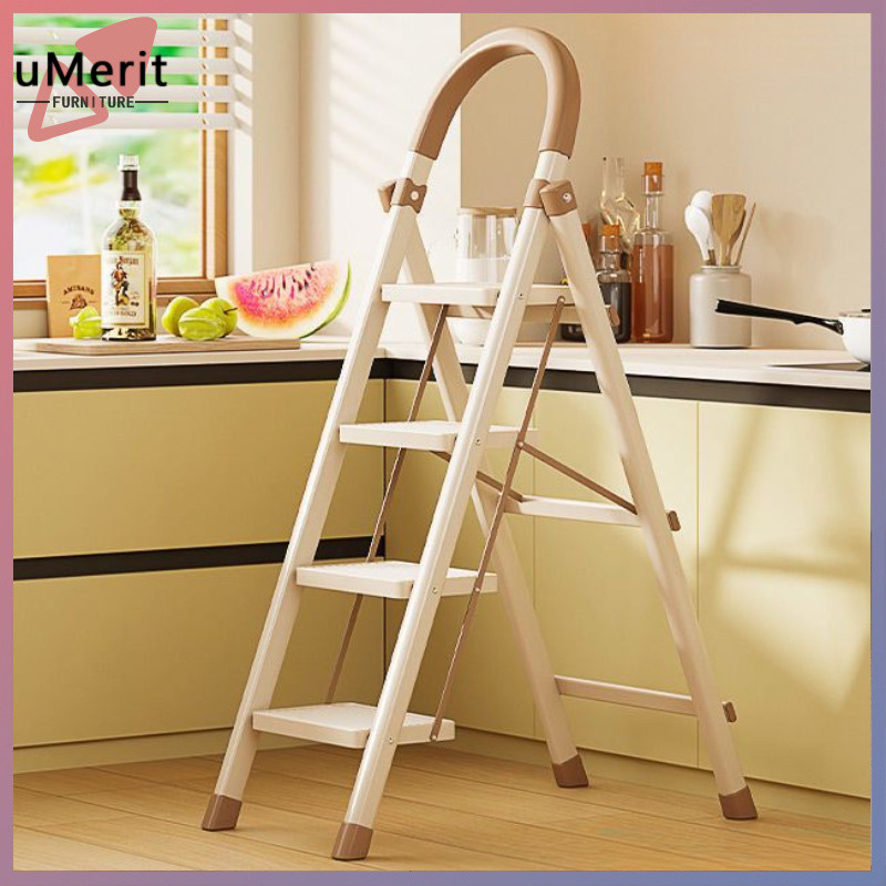 Folding ladder household ladder multifunctional ladder telescopic ...