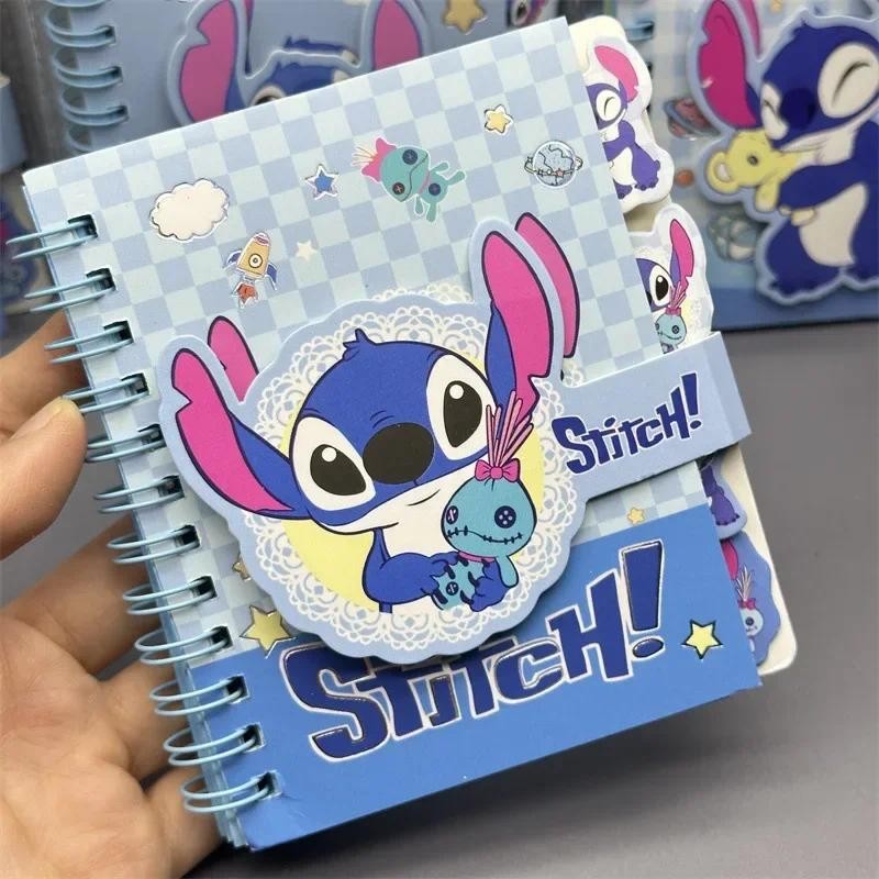 New Stitch Notebook Cute Anime Cartoon School Supplies Portable Diary ...