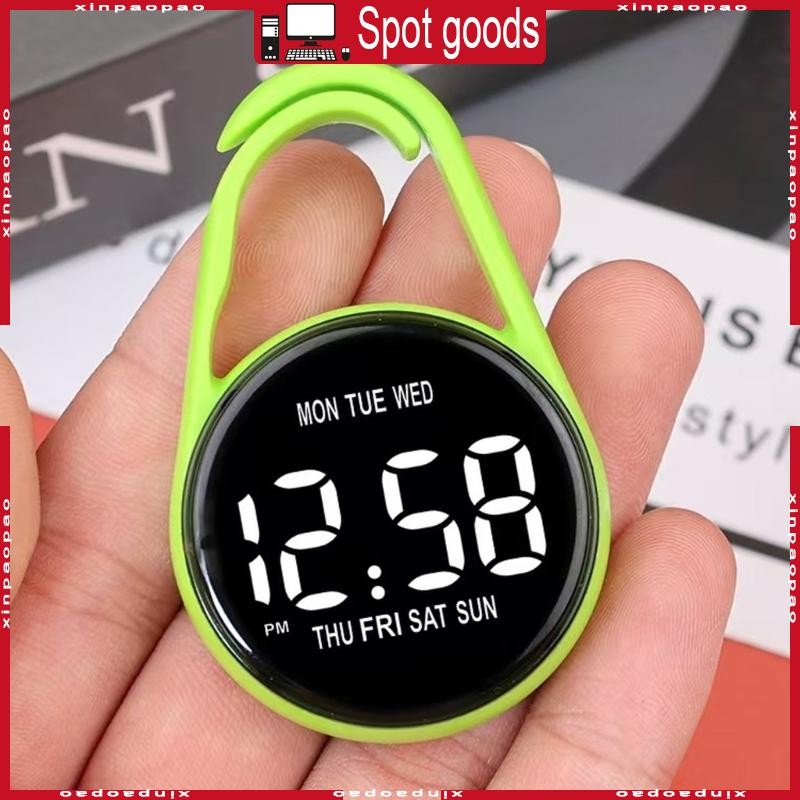 XI Pocket Sized Digital Clock Waterproof ABS Shell Clock ...