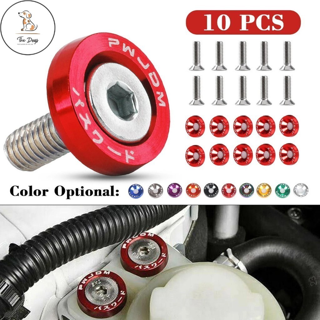 DC Universal M6 Car Modified Hex Fasteners, Fender Washer, Bumper Motor ...