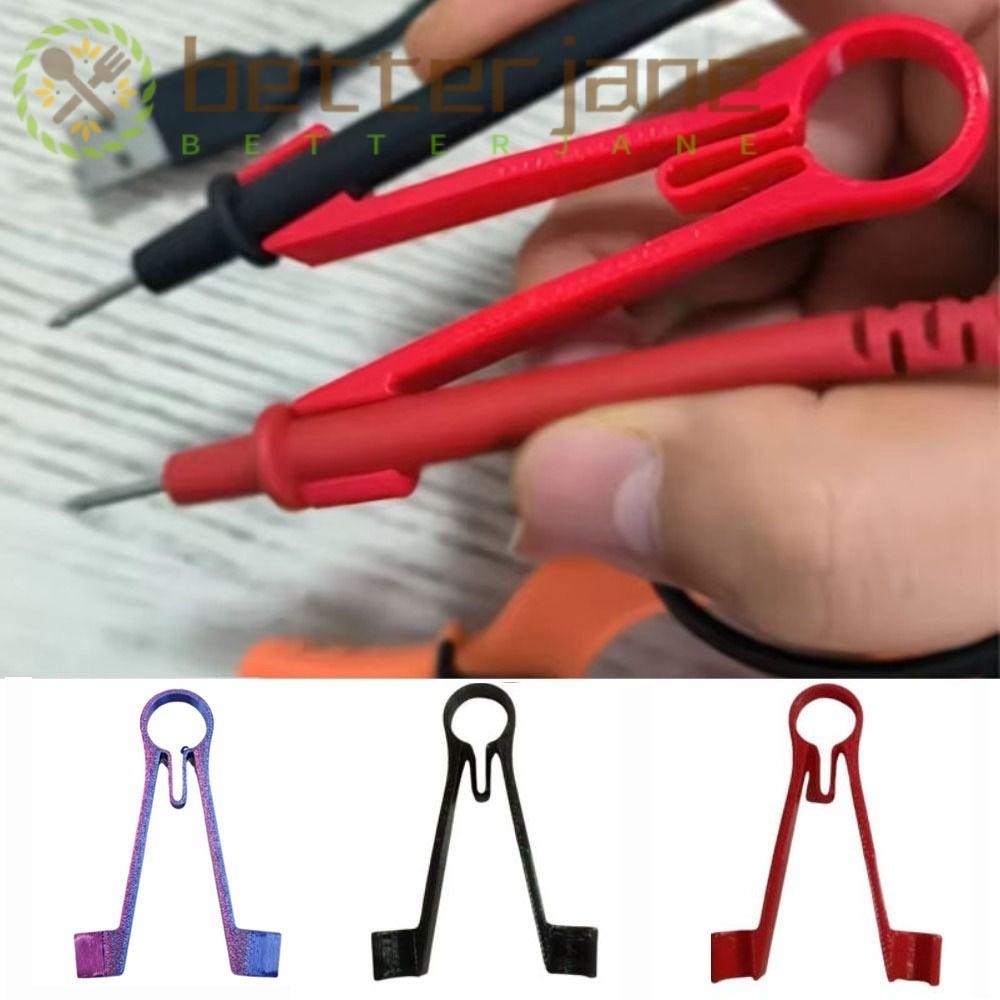 BETTER-JANE Multimeter Probe Holder, One-Handed Calibration Meter ...