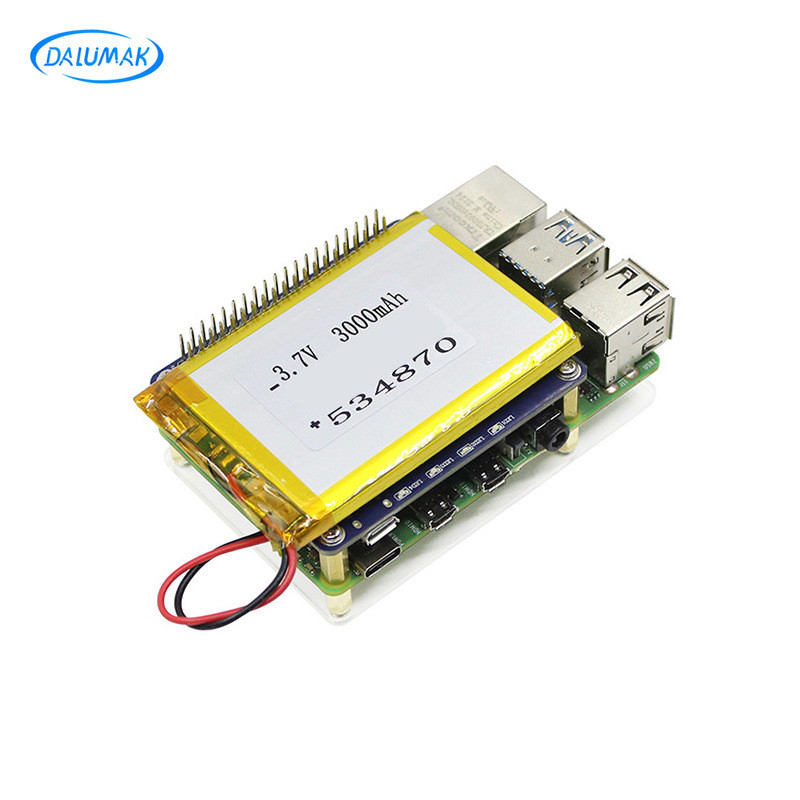 Papan Pengembangan Bekalan Kuasa Raspberry Pi 4B/3B+ Tidak Terganggu ...