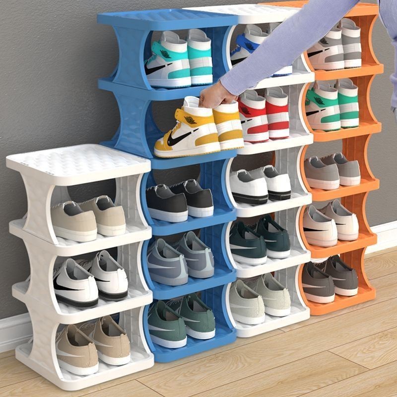 Simple Shoe Rack Shelf Shoe Cabinet Storage Multi-Layer Household ...