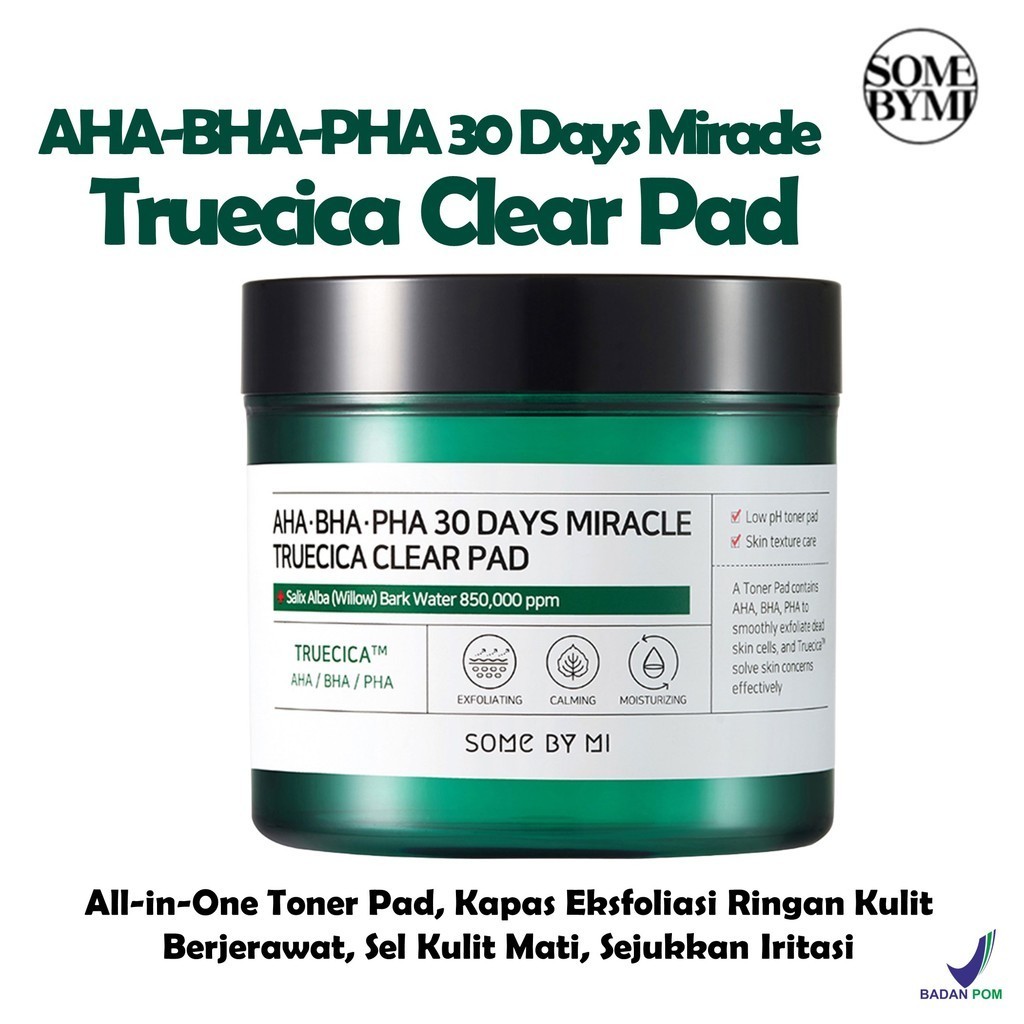 Some BY MI AHA BHA PHA 30 Days Miracle Truecica Clear Pad - 70 Pads ...