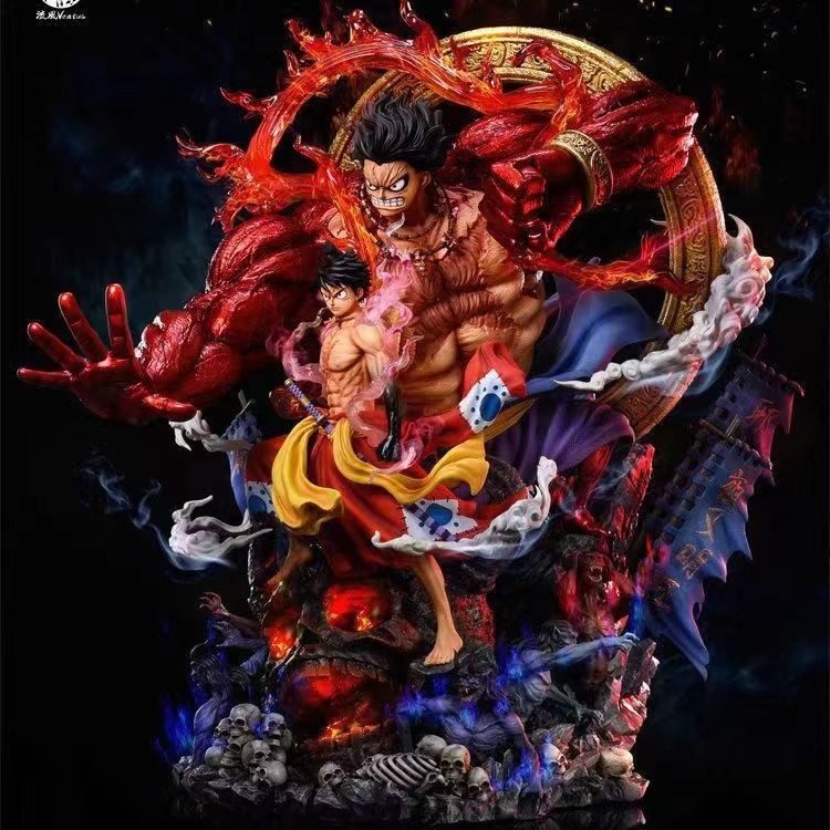One Piece Luffy Character Model Hand-Made Peripheral Exquisite Gift ...