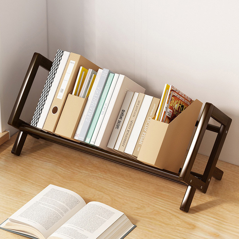 Book Shelf Desktop Book Stand Shelf Student Desktop Shelf Book Storage ...