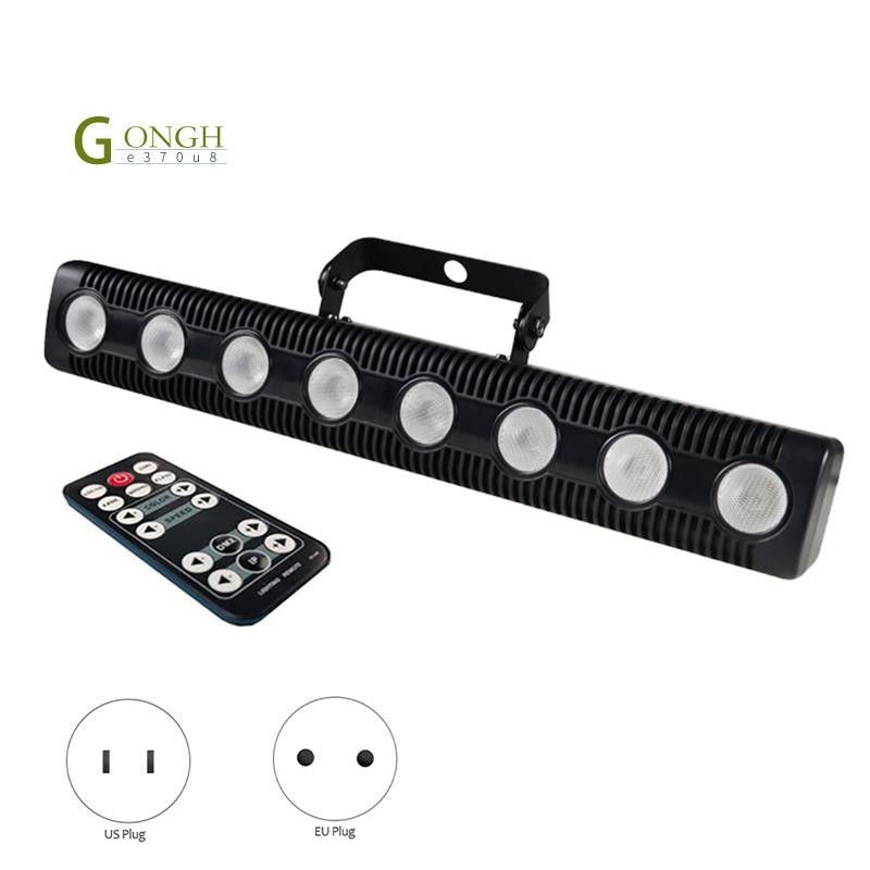 8 LED RGBW 4IN1 DMX Wall Wash Lamp DJ Disco Party Par Stage Light