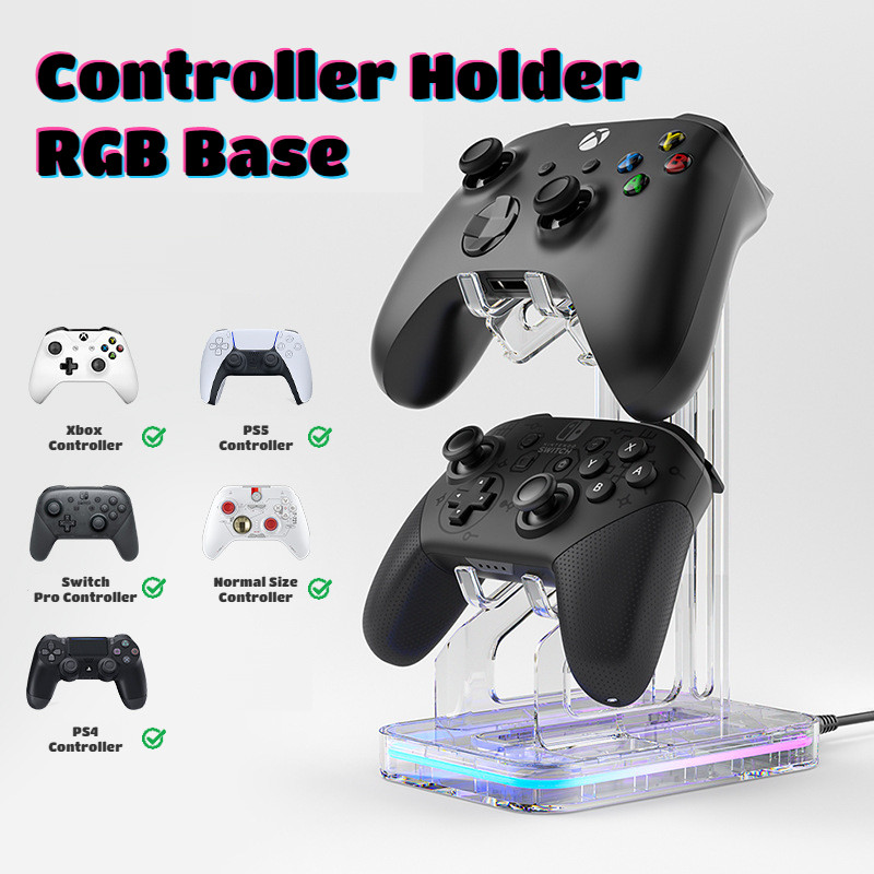 RGB Light Controller Holder for Switch Pro Xbox ONE PS4 PS5 STEAM PC ...