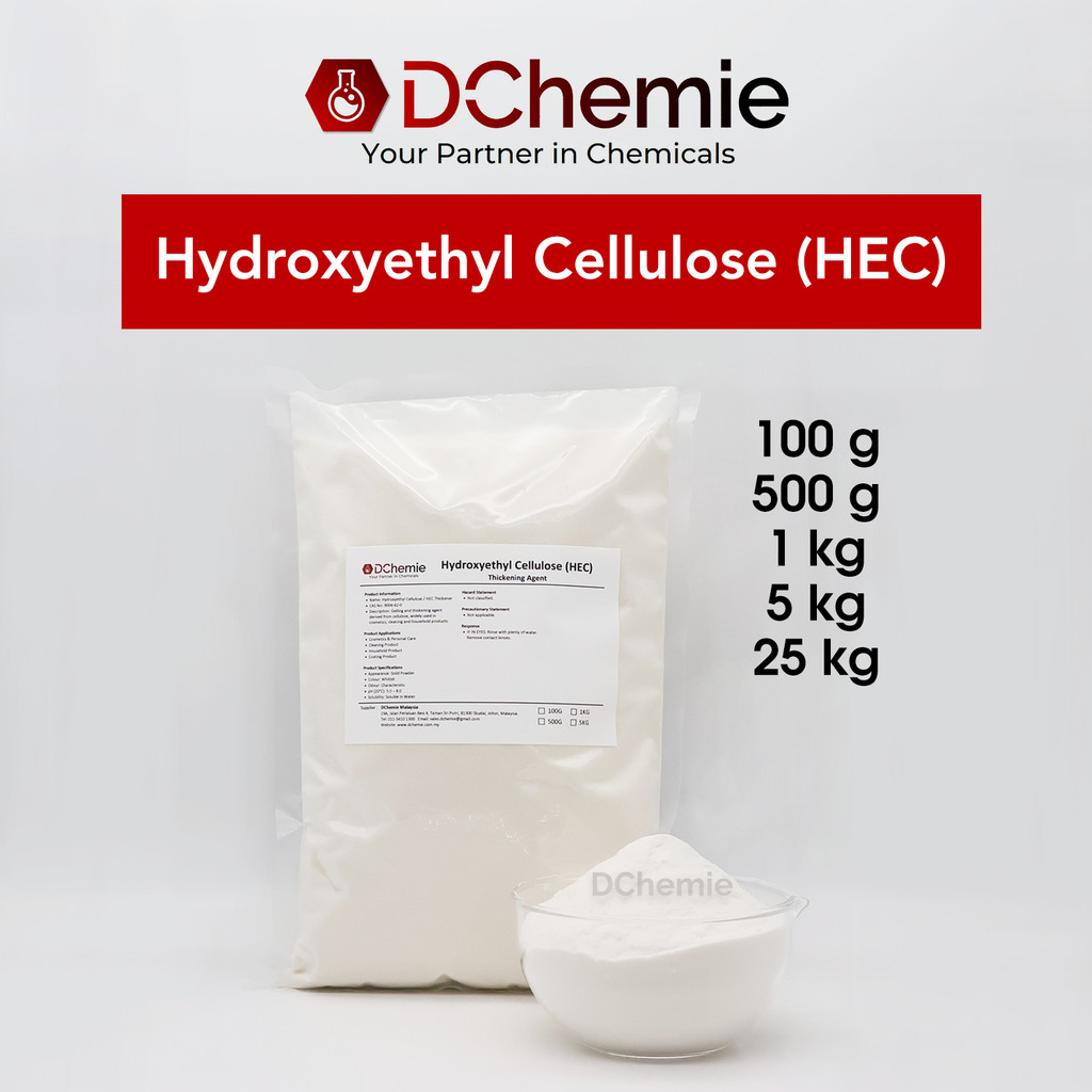 Hydroxyethyl Cellulose / HEC Thickener / Thickening Agent | Shopee Malaysia