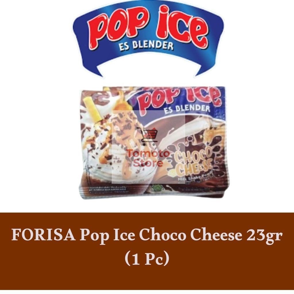 TOMOTOSTORE FORISA Pop Ice Blender Regular 23 gr - Choco Cheese ...