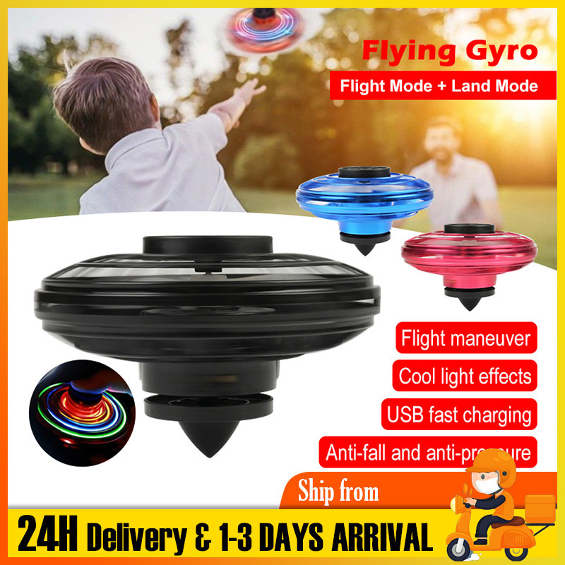 3H Fly nova Flying Spinner Mini UFO Drone Induction Flying Toy Hand ...