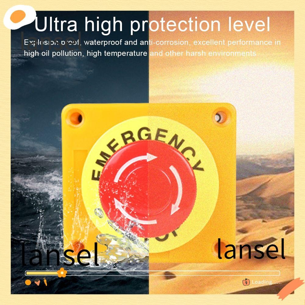 LA Emergency Stop Switch Waterproof AC 660V 10A Plastic Shell DPST ...