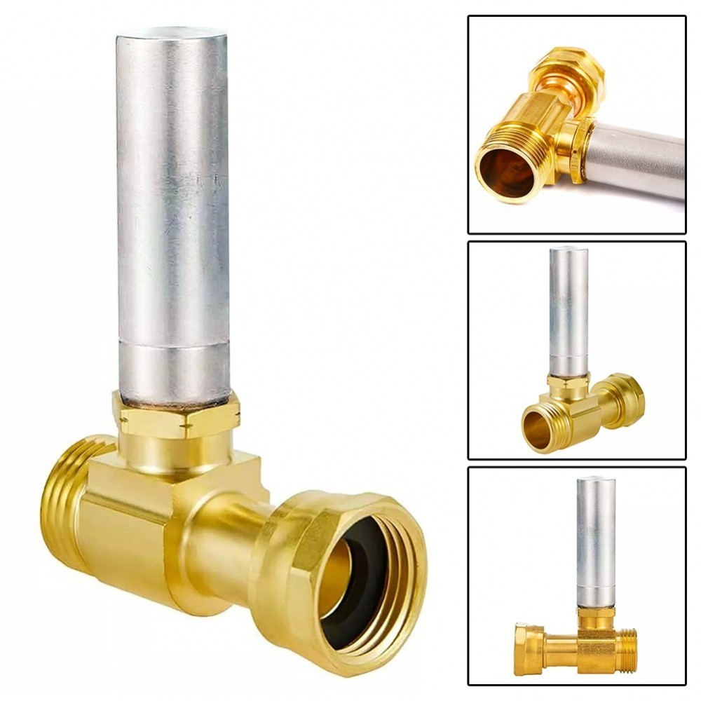 Water Hammer Arrestor 3/4" Brass Washing Machine Dishwasher Pipe Noise