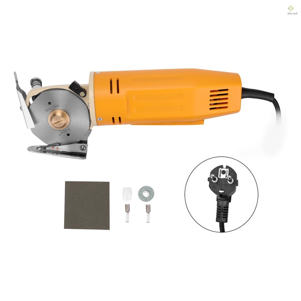 WD-2 Handheld Portable Minishear 70mm Round Blade Electric Cloth Cutter ...