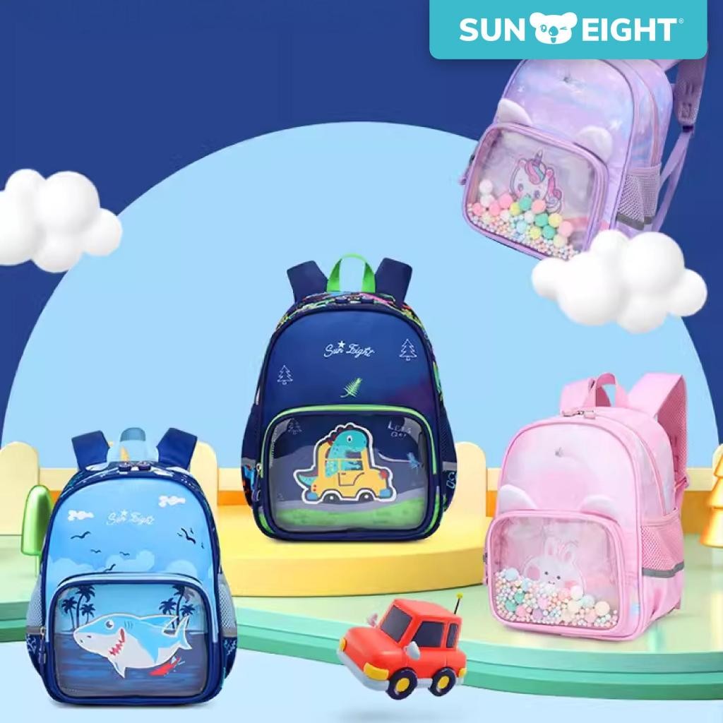 Sun Eight Brightz Preschool Kindergarten Bag | Shopee Malaysia