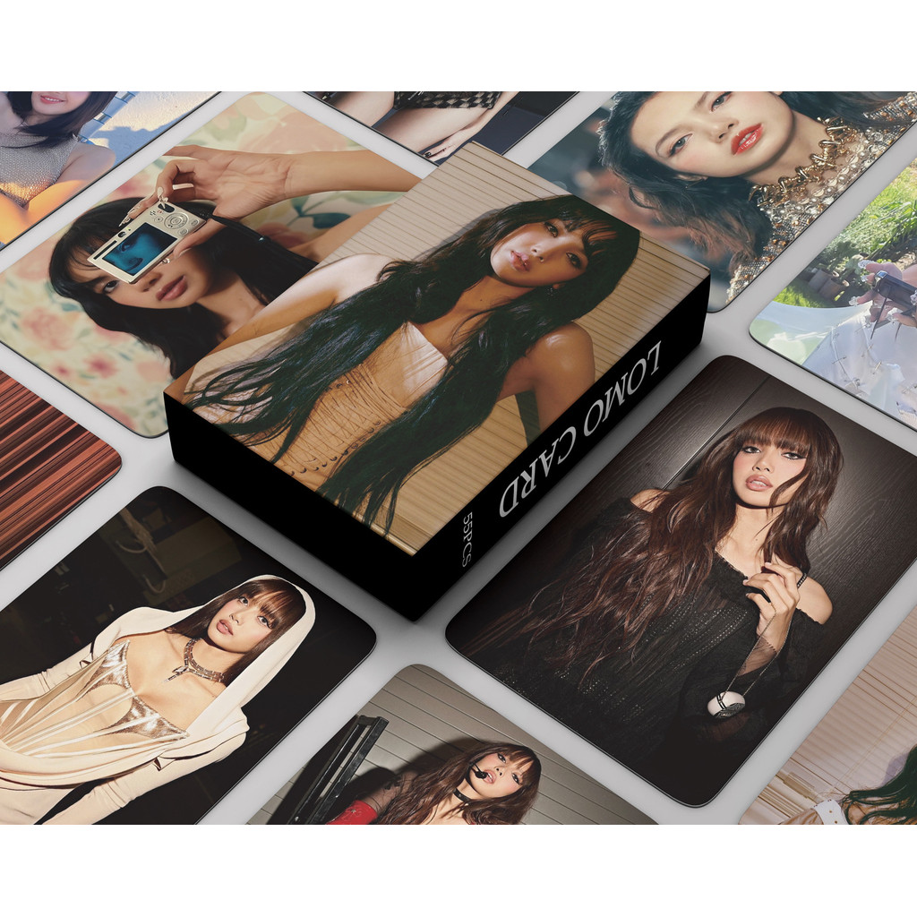 BLACKPINK Photo Cards 55-Piece Lisa 'BLACKPINK' Photocard Set