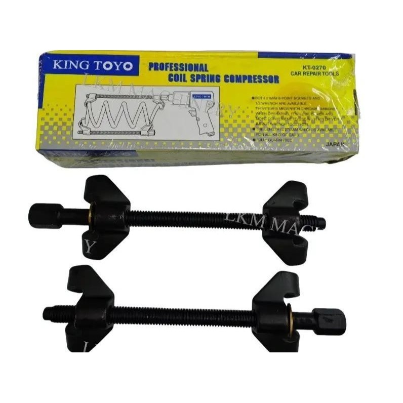 King Toyo Professional Heavy Duty Coil Spring Compressor 12