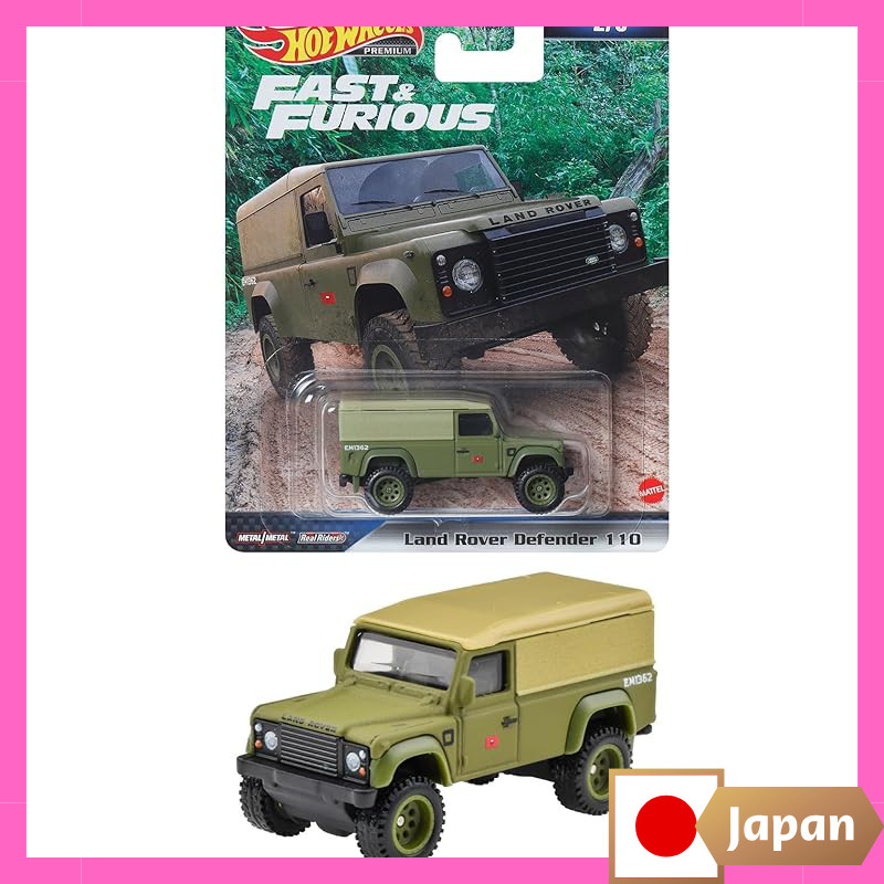 Hot Wheels Fast And Furious Land Rover Defender 110 Die-Cast Car - 1:64 Scale, For Ages 3 And Up