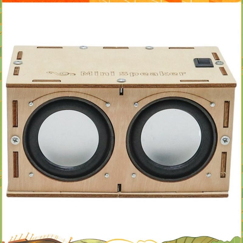 yehengh DIY Bluetooth Speaker Box Kit Speaker Science Experiment