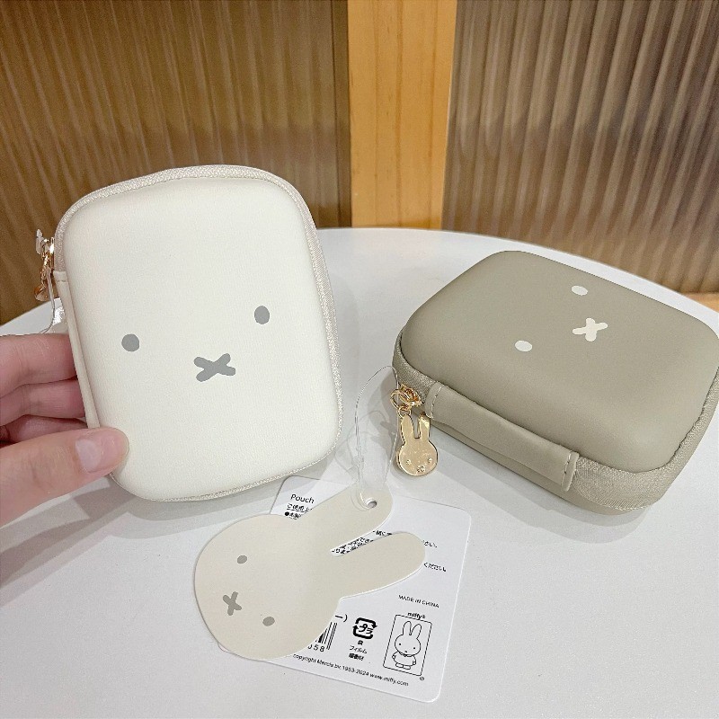 Miffy miffy Storage Bag Cartoon Cute Lipstick Cosmetic Bag Hard