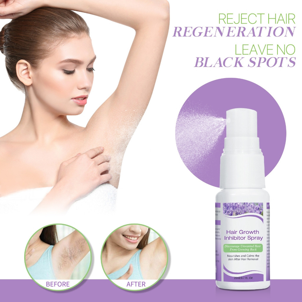 Hair Growth Inhibitor Spray Stop Hair Growth Inhibitor For Body Hair ...