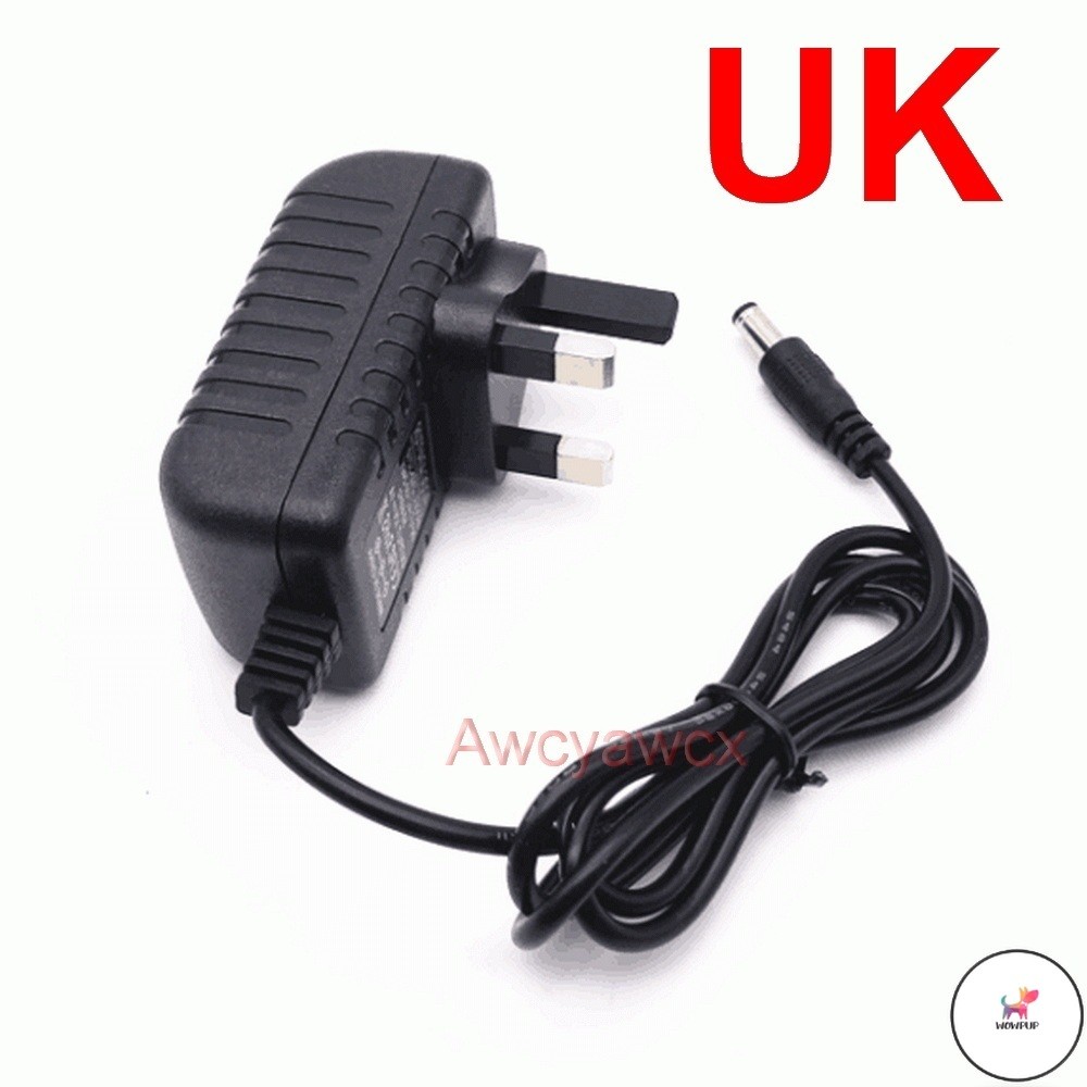 KNACRO 7.5V 1A AC/DC Power Adapter - 5.5x2.5mm Barrel Plug, 100-240V Input For Electronics
