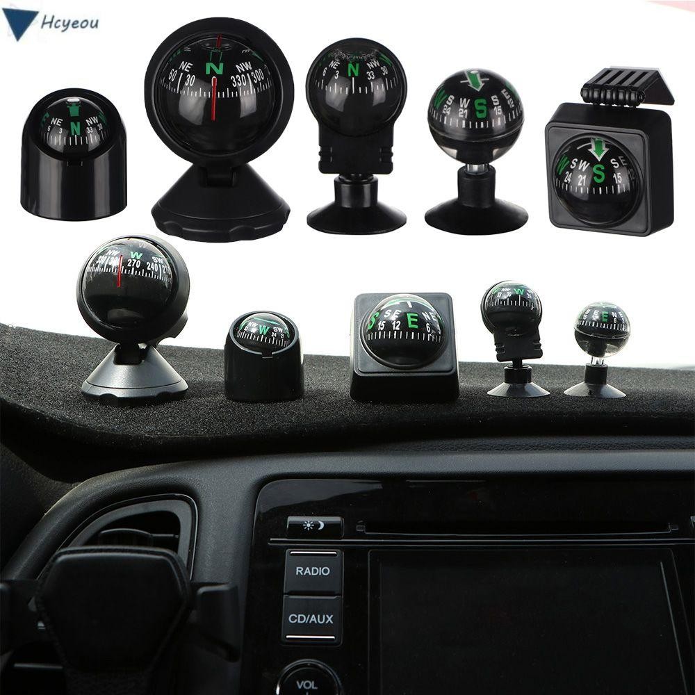 HCYEOU Universal Car Compass Portable Outdoor Multifunction Car Mount ...
