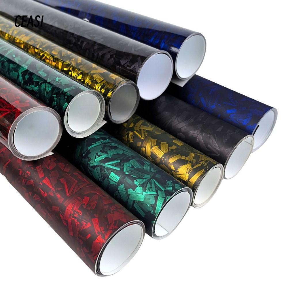 CEASI Carbon Fiber Vinyl Film, /6D Matte Effect Forged Carbon Fiber ...