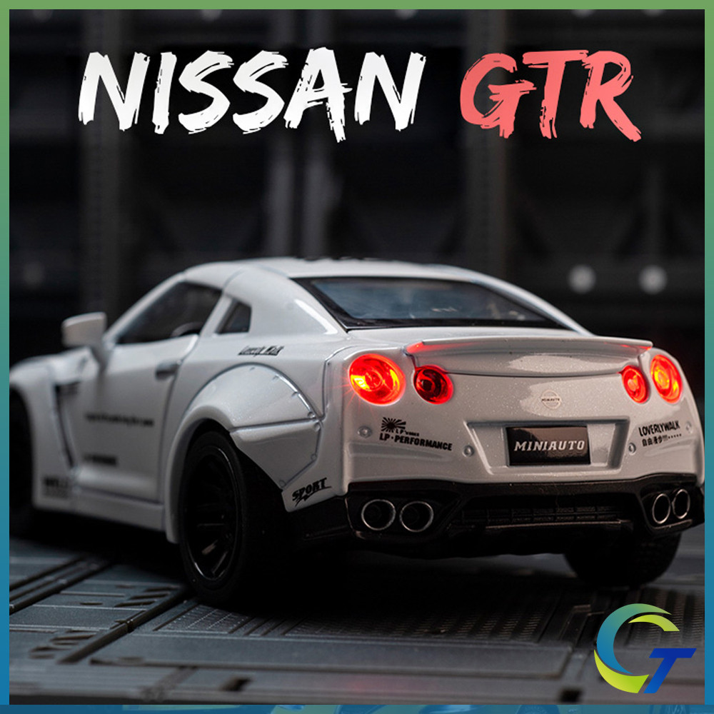 1:32 Nissan GTR R35 Diecast Toys Car Model Cars Alloy Toy Collection ...