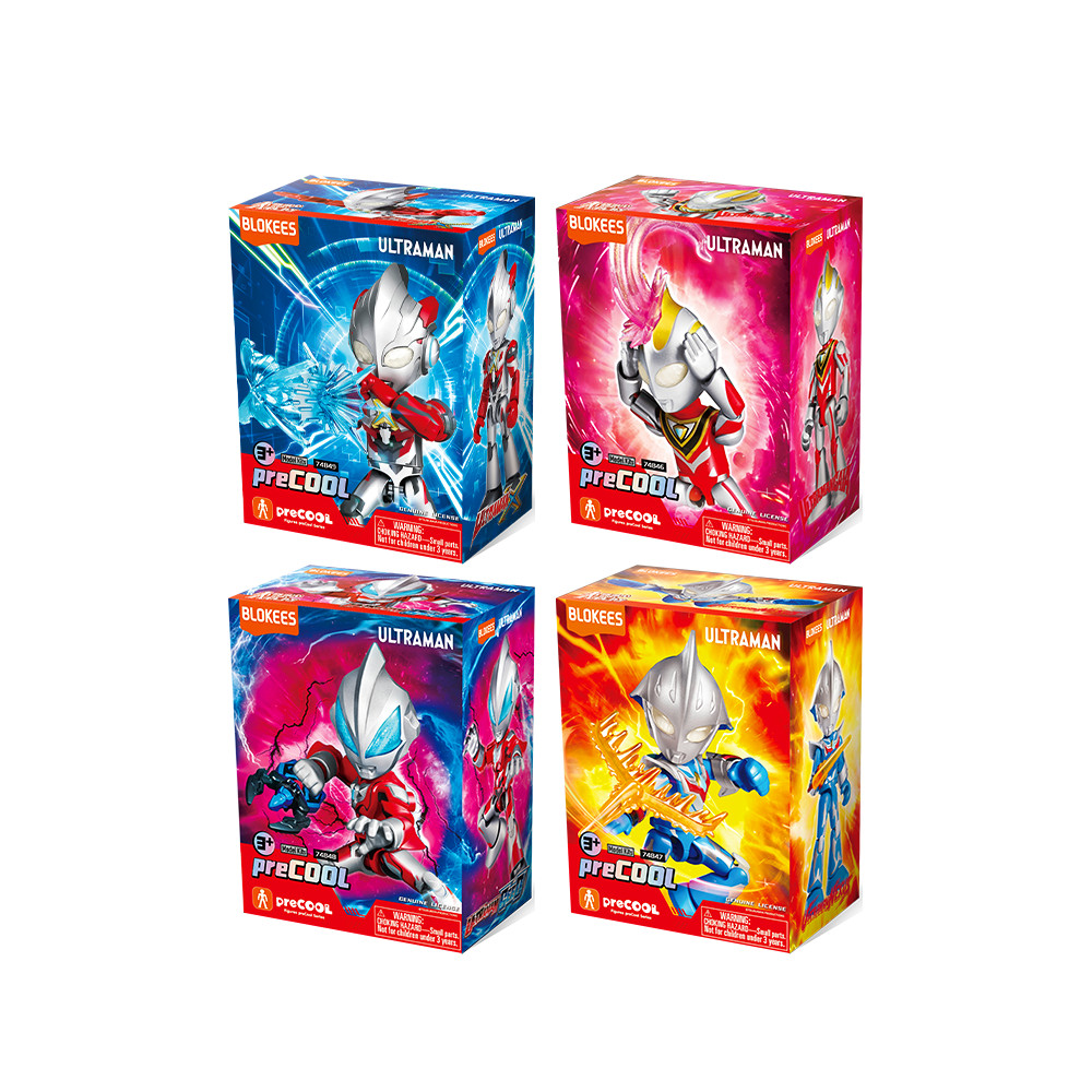 Blokees Ultraman PreCOOL 02 Model Figures 74846 / 74847 / 74848 / 74849 ...