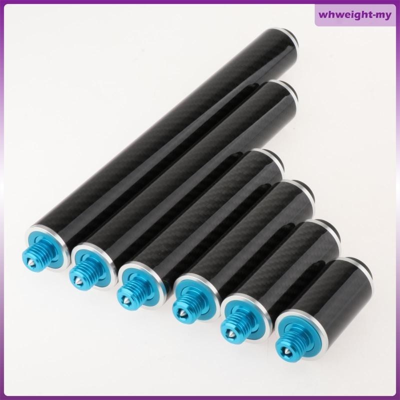 Aymzbd 3.15 Inch Pool Cue Extender - Aluminum Alloy Billiard Cue Extension With Tail Hole