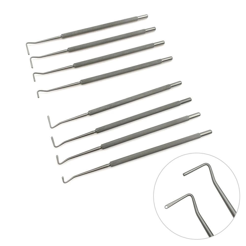 Strabismus Hook 120mm Ophthalmic Eye Instrument Tools Stainless Steel ...