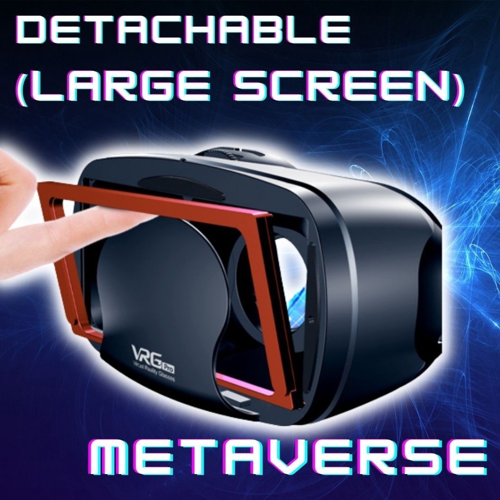 Ready Stock In Malaysia VRG Pro Box 3D virtual reality VR headset ...