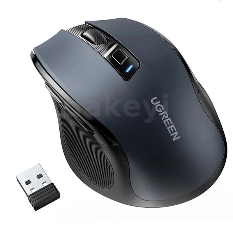 UGreen MU006 2.4G Wireless Mouse 800-4000DPI Silent 6 Buttons for ...