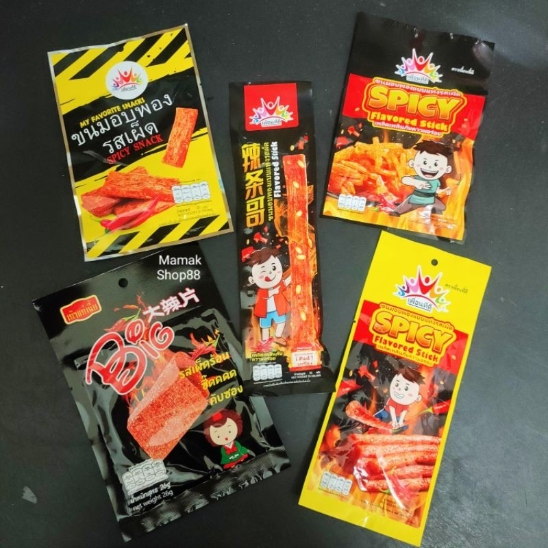 Thailand Snack Spicy Flavored Stick 12PACKS (HALAL) | Shopee Malaysia