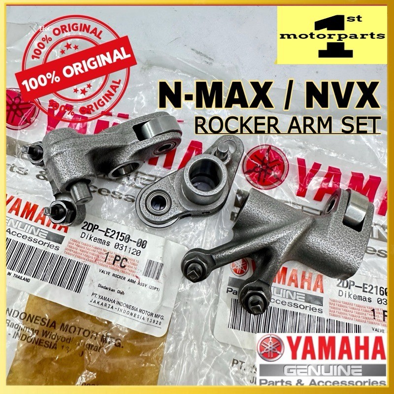 [100% ORI] N-MAX NMAX NVX NVX VVA (1SET) ROCKER ARM EX IN 2DP E2150 ...