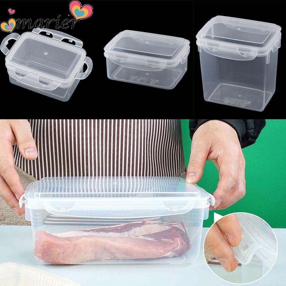 MARIER Picnic Snack 7 Sizes Outdoor Plastic Food Meal Storage Container ...
