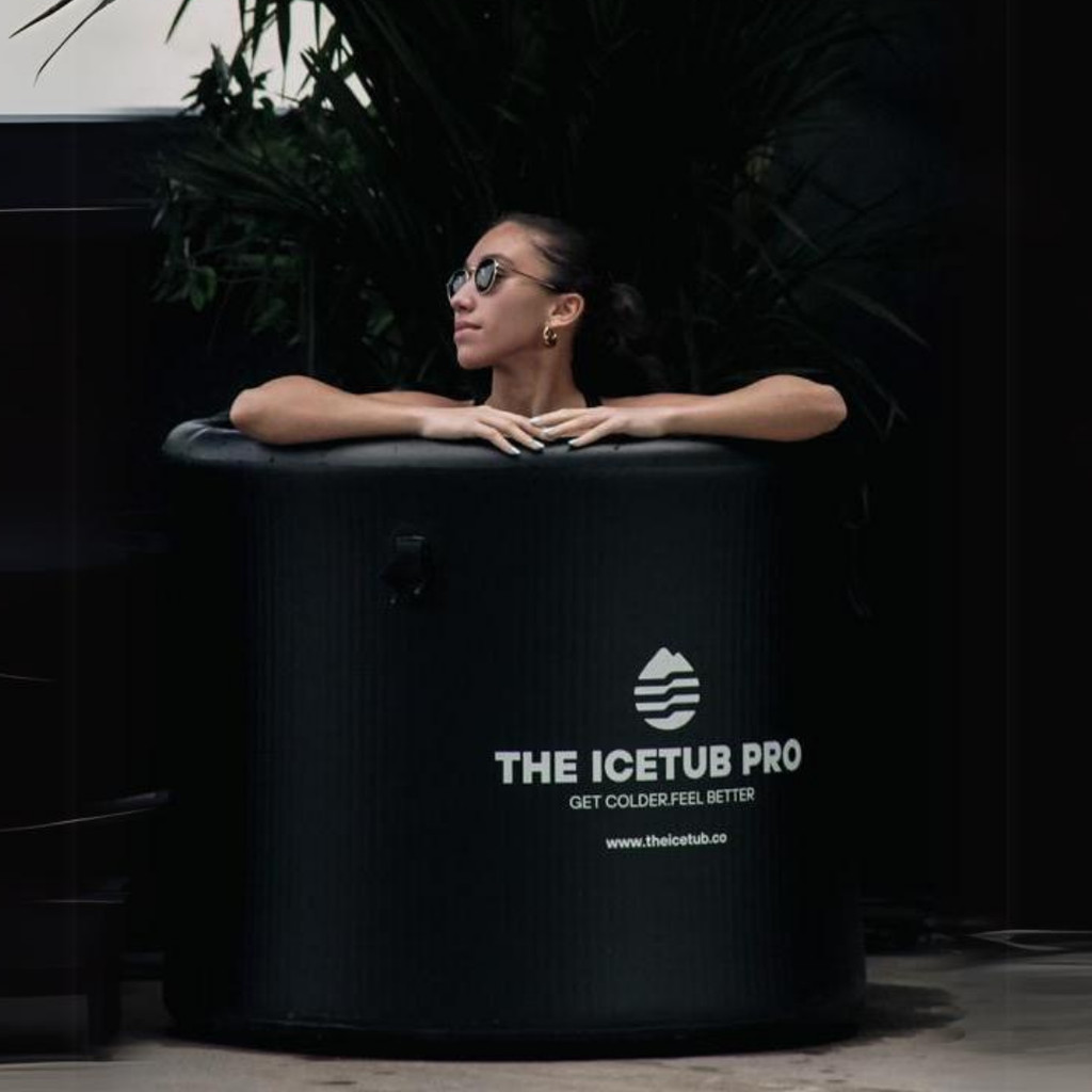 The Ice Tub PRO - Portable, inflatable design: 15-min setup, indoor ...