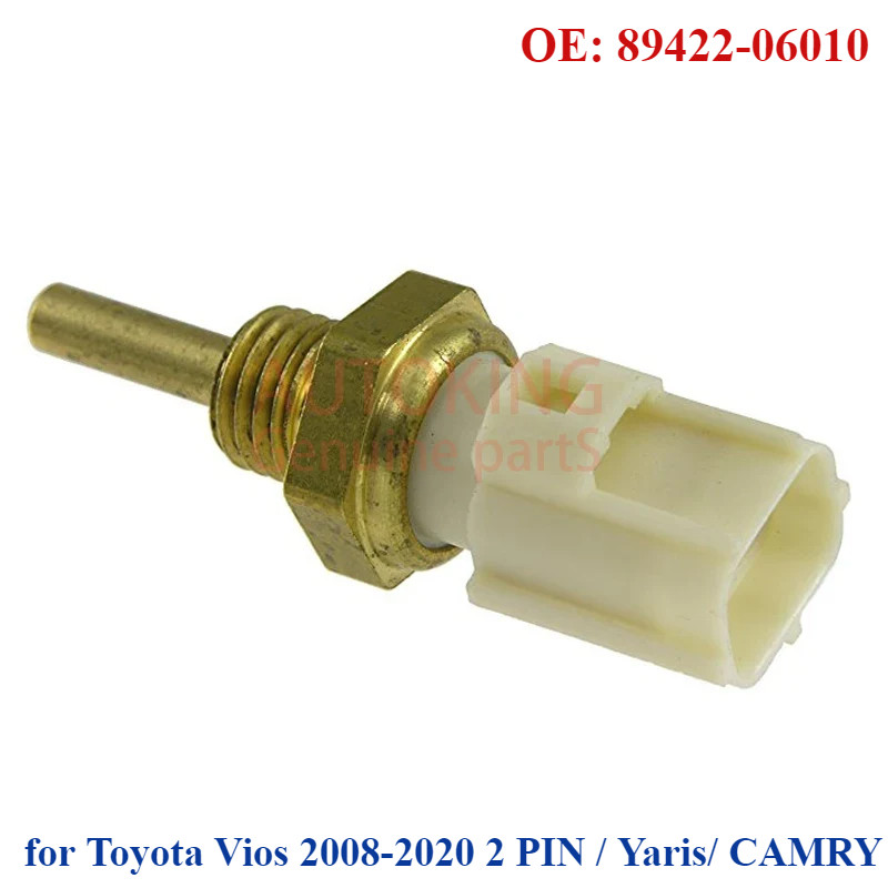 Engine Coolant Temperature Sensor for Toyota Vios 20082020 2 PIN