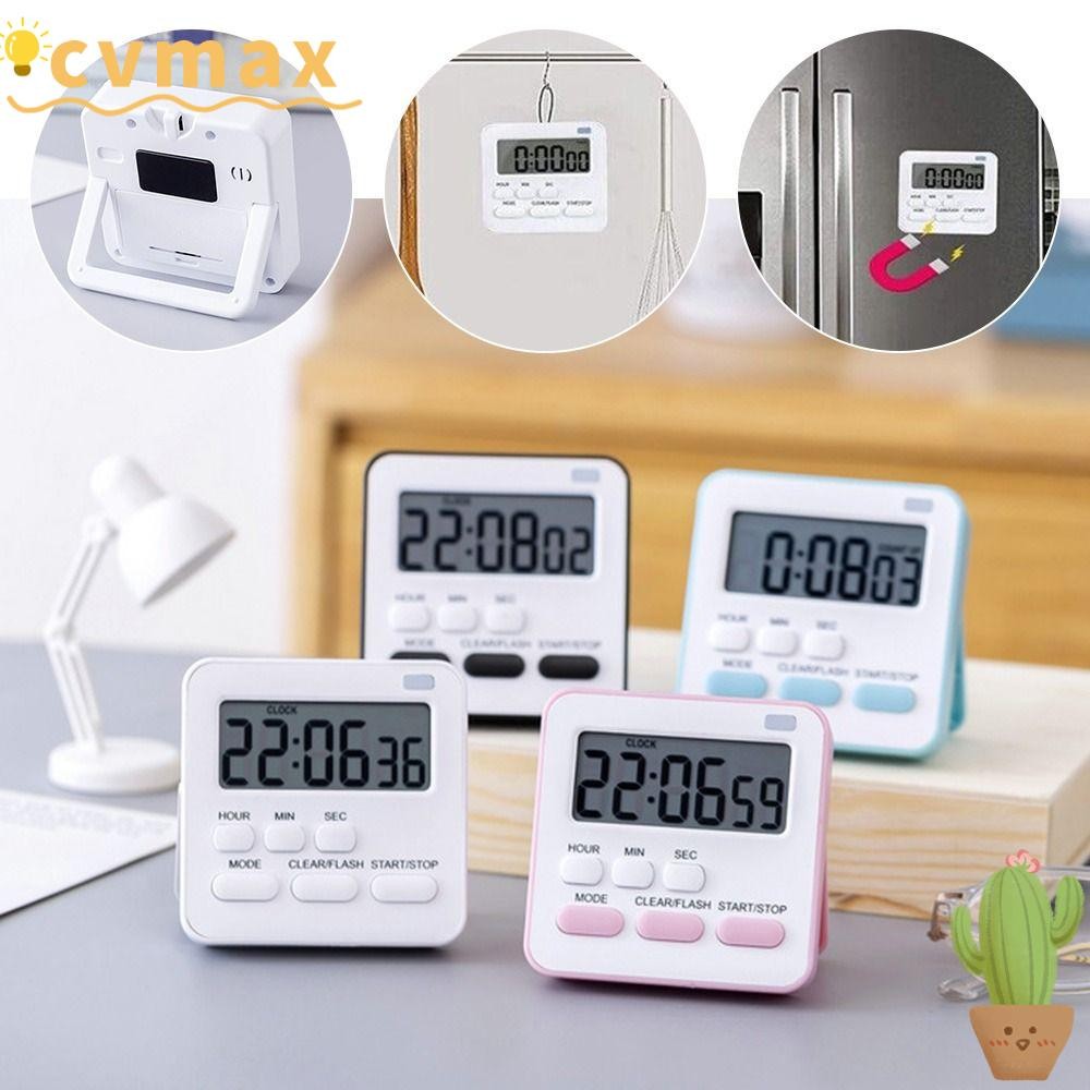 CYMX Digital Timer Stopwatch Portable Desktop Adjustable Egg Timer ...