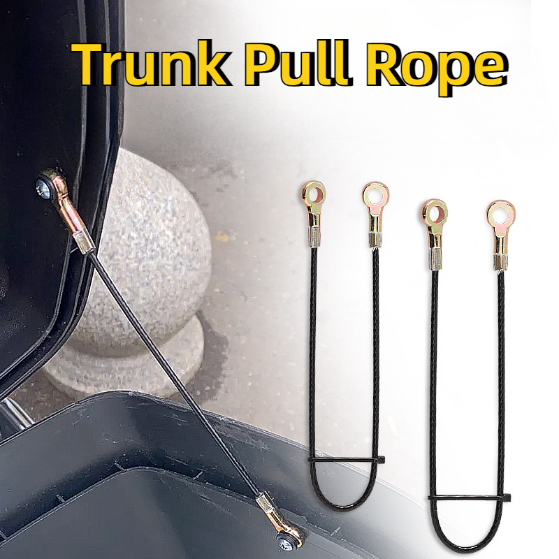 Universal Motorcycle Top Box Pull Rope Steel Wire Rope For Trunk Tail ...
